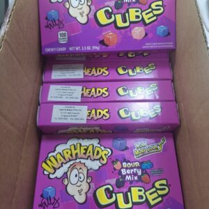 [ 99g x 12pkt ] WarHeads Berry Cubes Gummy