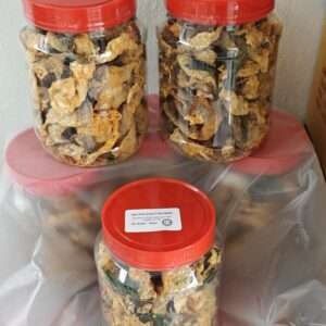 [ 180g ] Salted Egg Fish Skin [ Halal ]