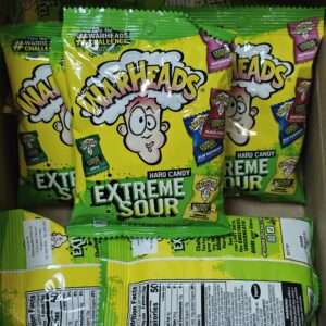 [ 56g x 12pkt ] WarHeads Extreme Sour Hard