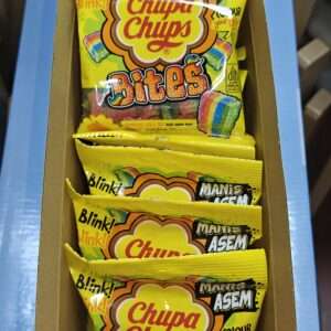 [ 56g x 8pkts ] Chupa Chups Sour Bites / Manis Asem Fruit Flavors [ Halal ]