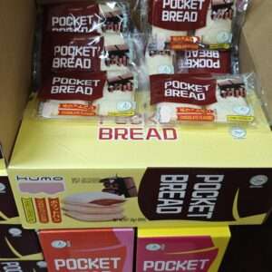 [ 50g x 30pkt ] Humo Pocket Bread [ Chocolate / Strawberry / Banana ]