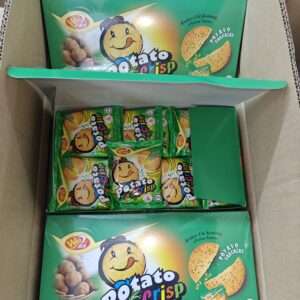 [ 20g x 30pkt ] Win2 Potato Crisp Vegetable Flavor [ Healthier Choice, Halal ]