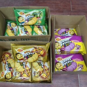 [ 120g x 12pkt ] Win2 Potato Crisp [ Healthier Choice, Halal ] [ Flavors:  Vegetable / Sweet Potato / BBQ ]