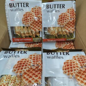 [ 180g (12 sachets) ] Richy Butter Waffles
