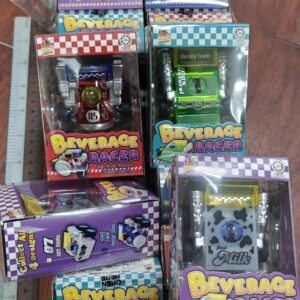 [ 6g x 12pcs ] Beverage Racer Car Toy with Candy [ Halal ]