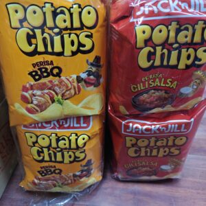 [ 60g x 12pkt ] Jack&Jill Potato Chips [ BBQ / Salsa Chilli ] Halal
