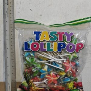 [ 40 Sticks ] Star Shaped Lollipops ( Assorted Colors ) Halal