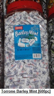 [ 600pcs ] Torrone Barley Mints [ Halal ]