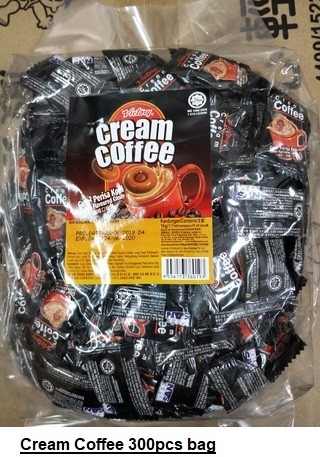 [ 300pcs ] Cream Coffee Bag [ Halal ]