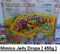 [ 350g ] Mimico Jelly Drops [ Halal ]