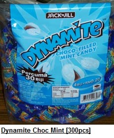 [ 300pcs ] Dynamite Choco-Mint [ Halal ]