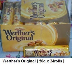 [ 50g x 24rolls ]Werther's Original