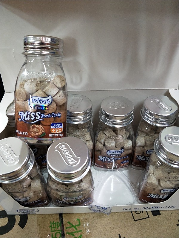 Miss Fresh Plum Candy 38g x 8 bottle