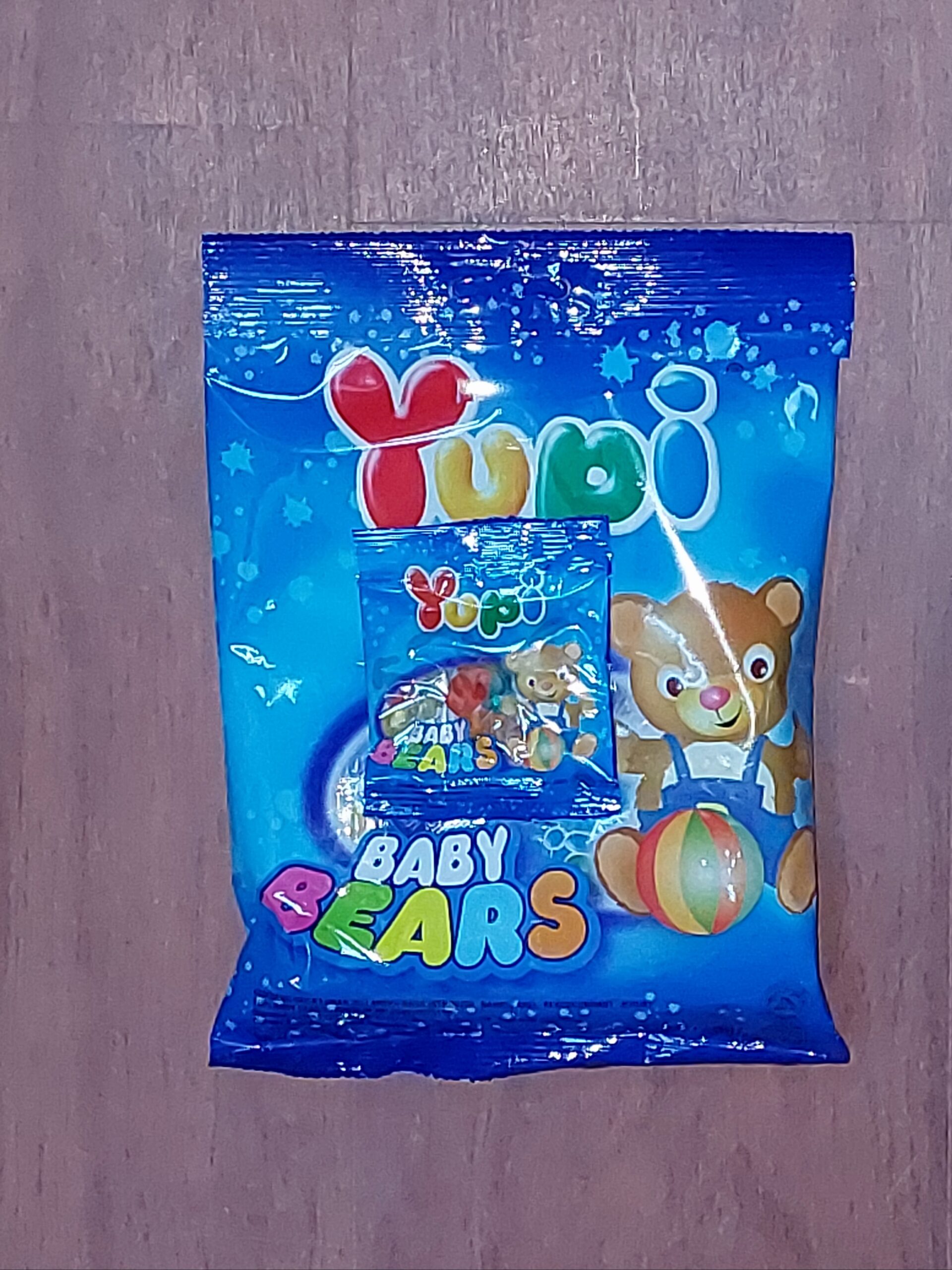 [ 120g x 6packs ] Yupi Baby Mini-Bears [ Est. 12small sachets per 120g pack ]