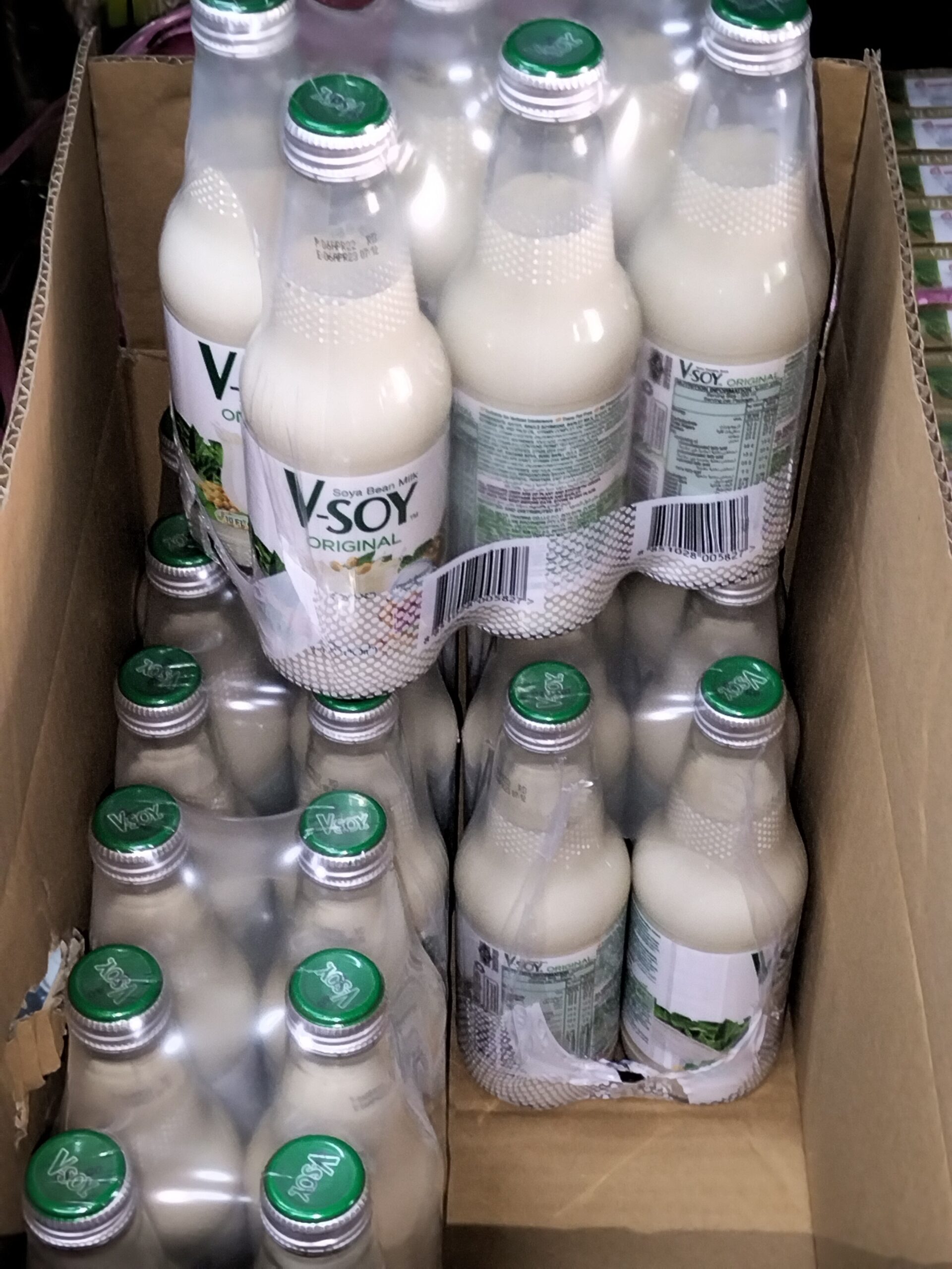 [ 300ml x 24bottle ] VitaMilk Original SoyMilk [ Halal ]