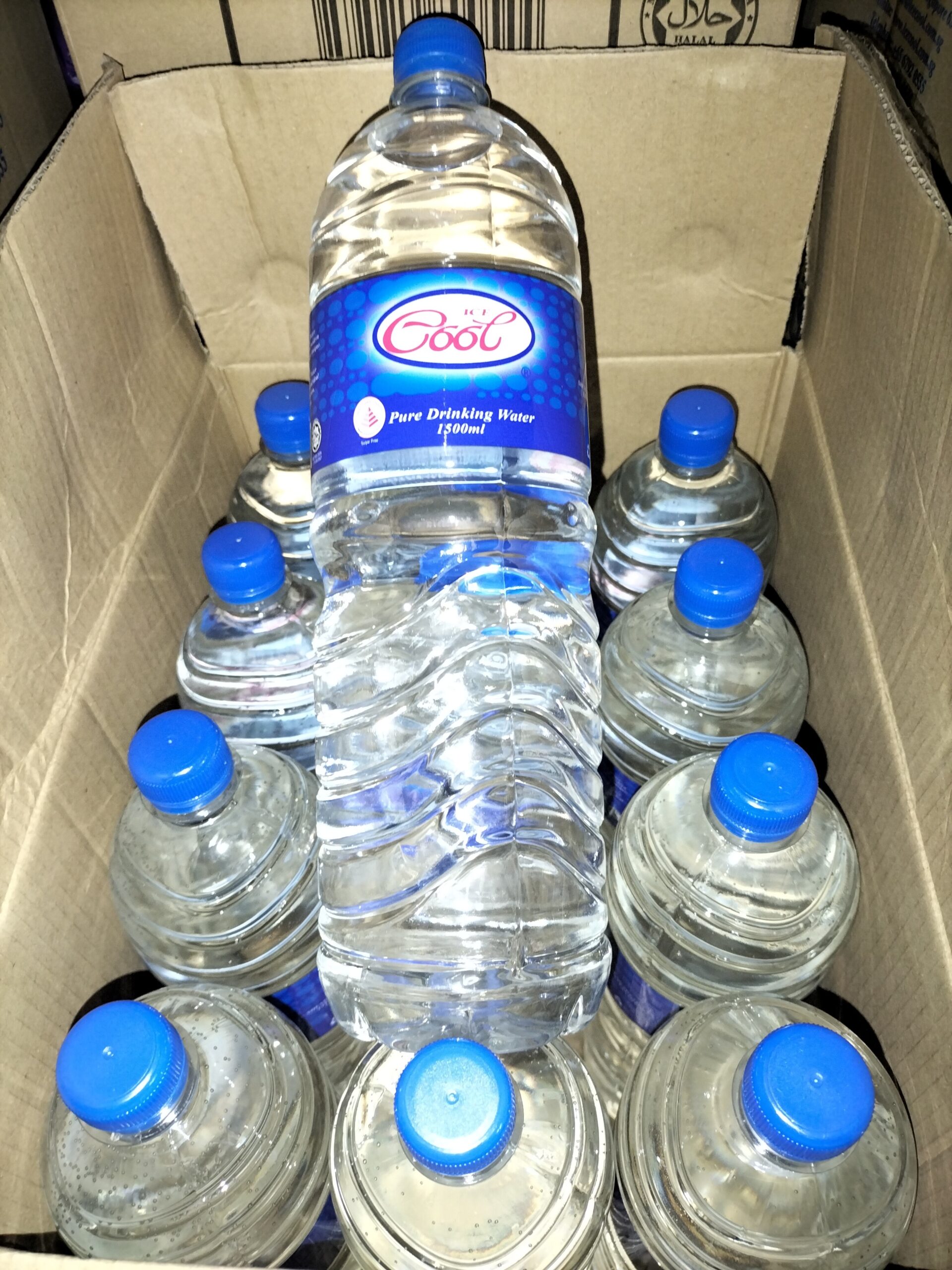[ 1.5litre x 12pkts] IceCool Drinking Water ( Halal & Healthier Choice )
