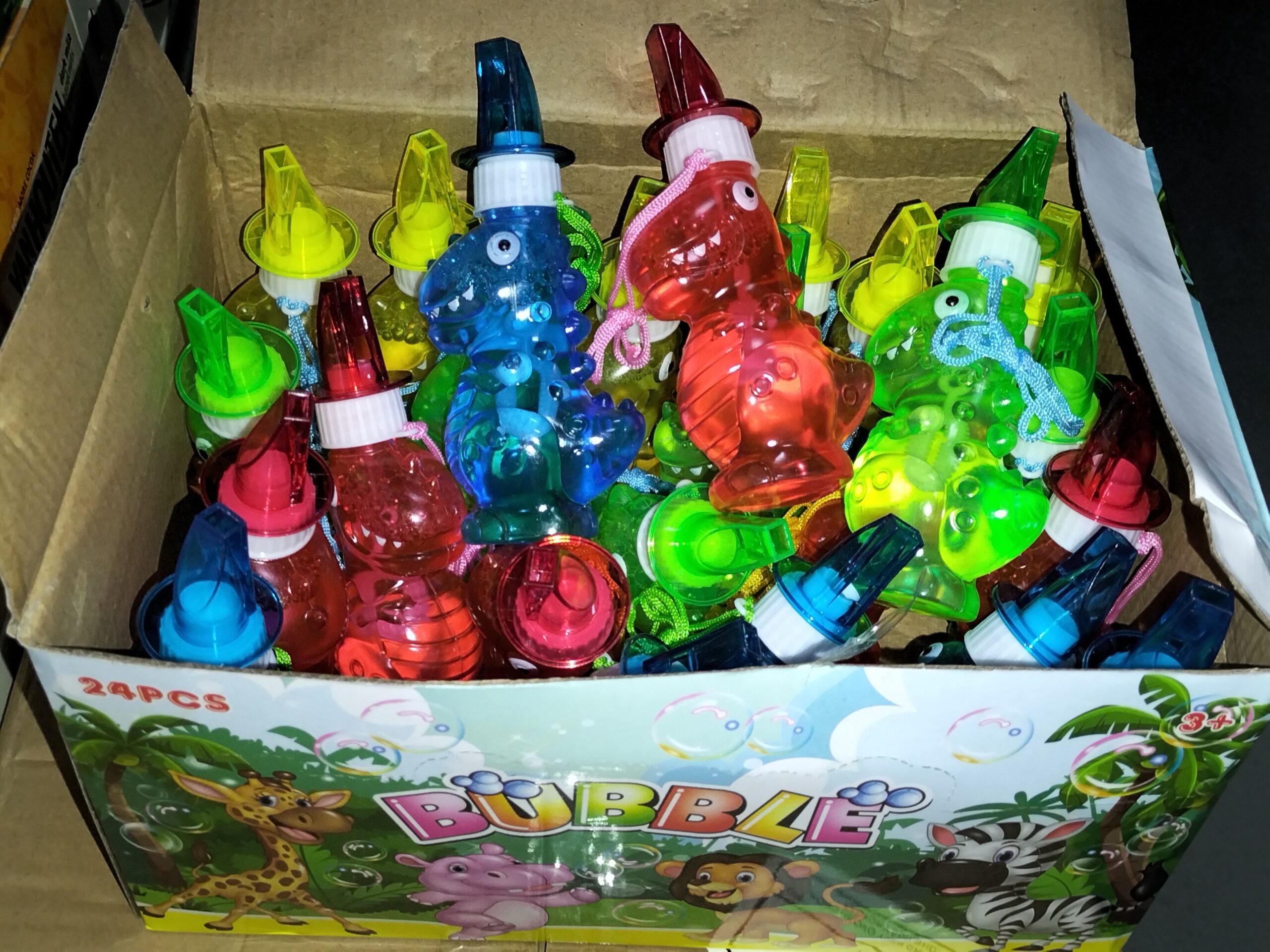 [ 24pcs ] Bubble Bottles [ Robot ]