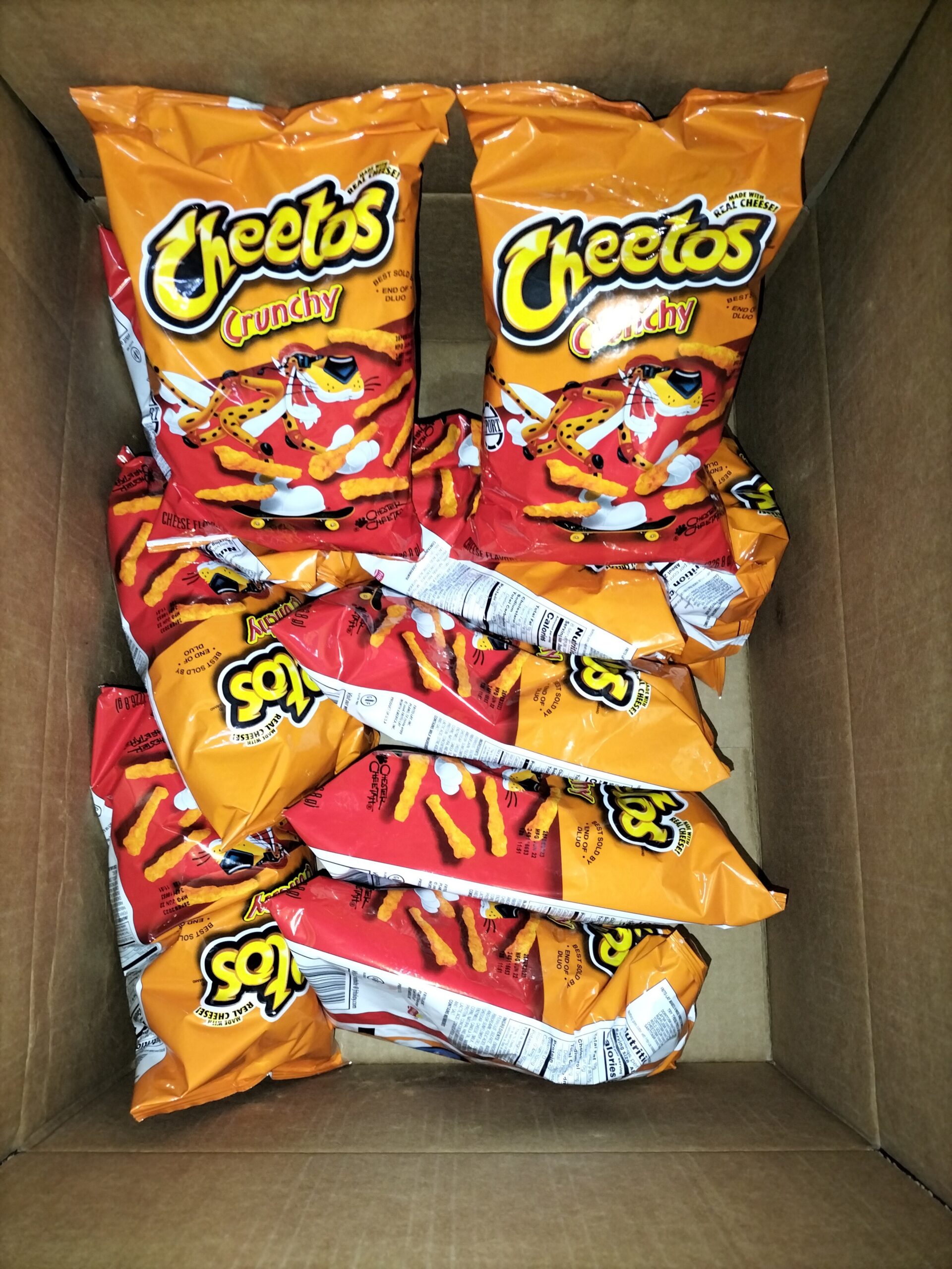 [ 226.8g x 12pkt ] Cheetos Crunchy