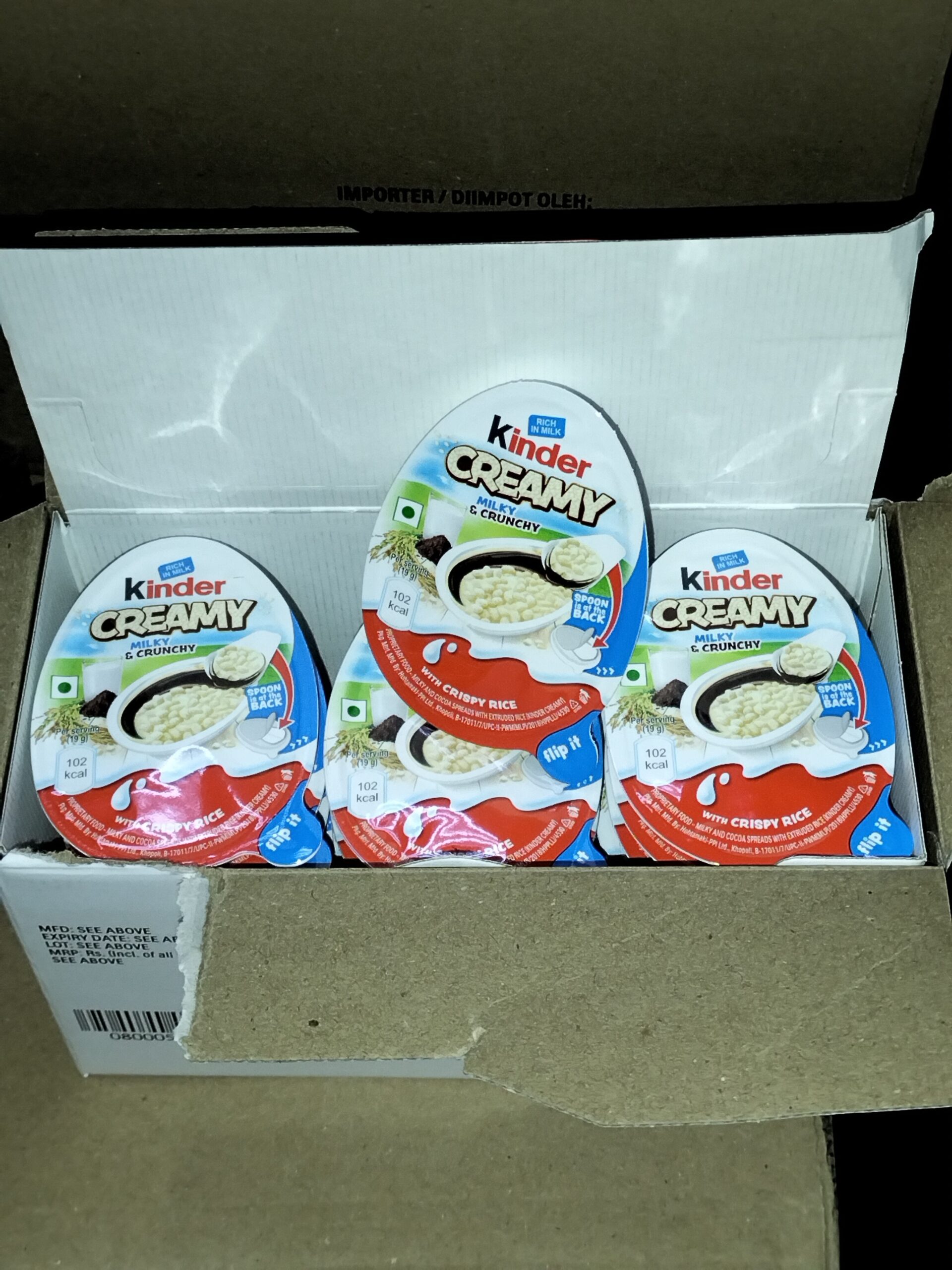 [ 19g x 24pkt ] KinderCreamy