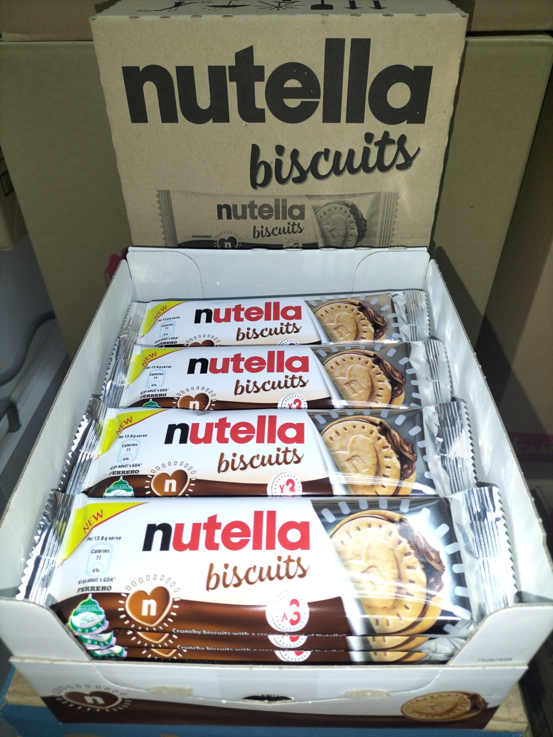 [ T3 x 28pkt ] Nutella Biscuits [ Halal ]