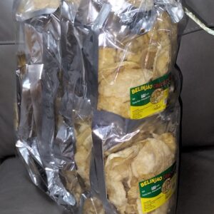 [ 90g x 10pkt ] Indonesia Belinjao Crackers [ Halal ]