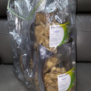 [ 120g x 10pkt ] Indonesia Fish Crackers [ Halal ]