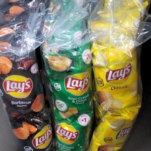 [ 50g x 10pkt ] Lay's Chips [ Classic / BBQ / Sour Cream ]