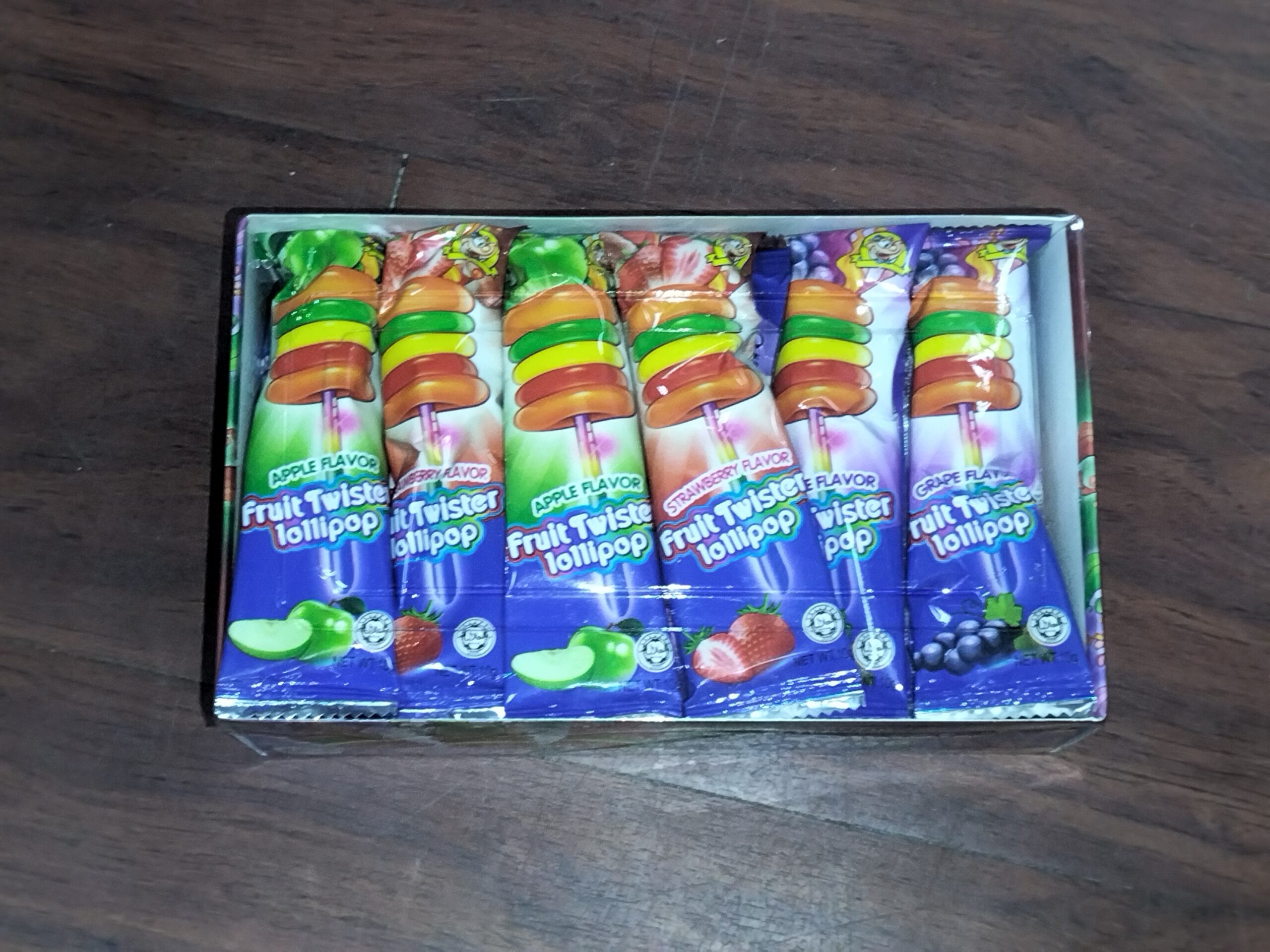 [ 24sticks ] Fruit Twister Lollipops [ Halal ]