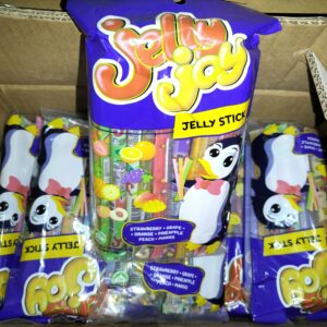 [ 20g x 20sticks x 10packs ] Jelly Joy Sticks [ Halal ]